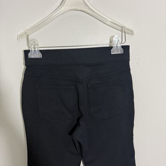 SPANX The Perfect Pant Kick Flare Cropped Slimming Ponte Pants Black Size S - Picture 4 of 6